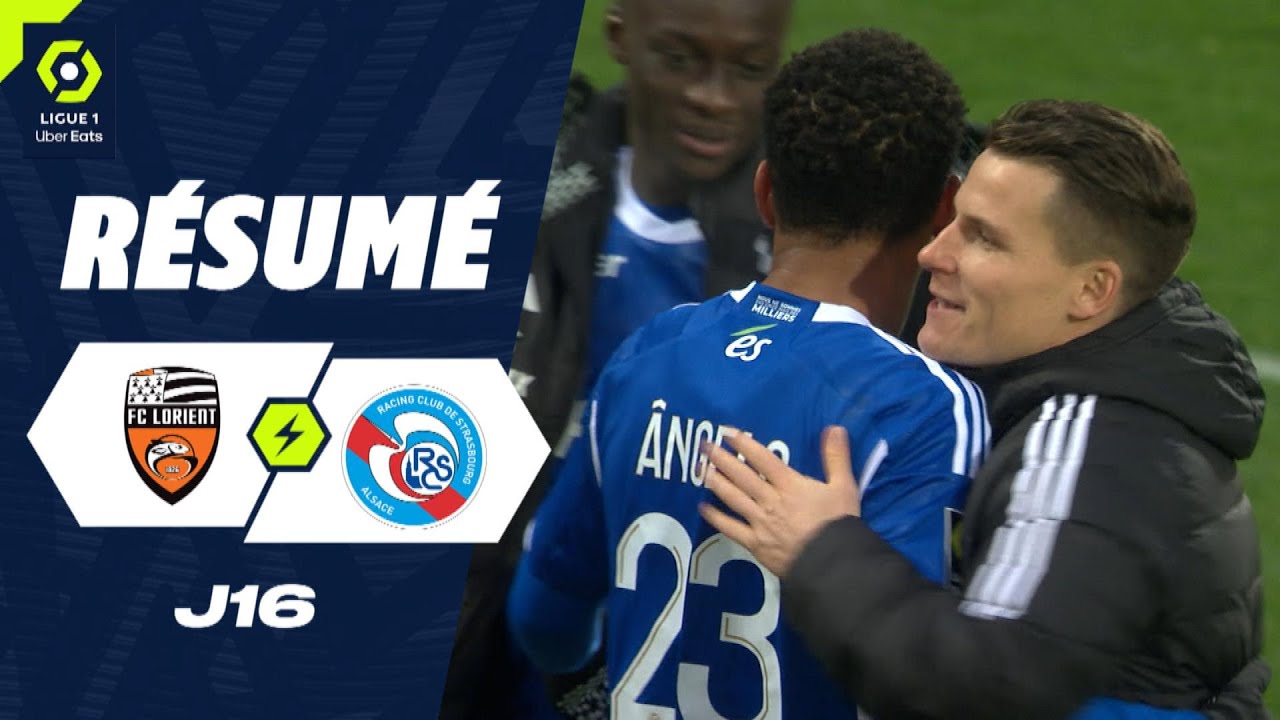 But Kévin GAMEIRO (49' - RCSA) FC LORIENT - RC STRASBOURG ALSACE (1-2)  23/24 